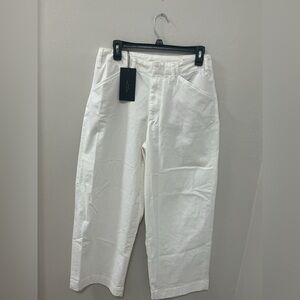 NWT rag & bone Cream Hudson Pants size 6